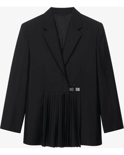 Givenchy U-Lock Slim Fit Jacket - Black