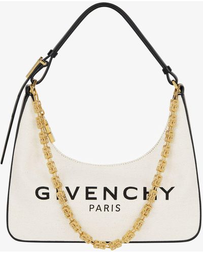 Givenchy Small Moon Cut Out Bag - Natural