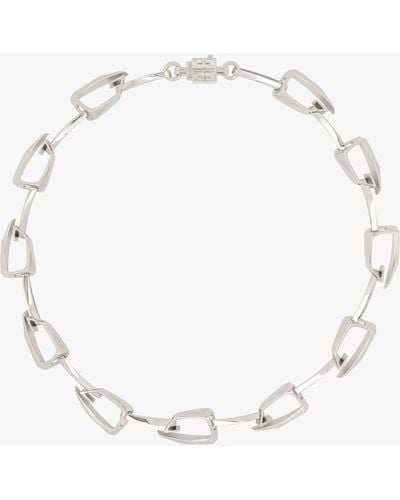 Givenchy Giv Cut Necklace - White