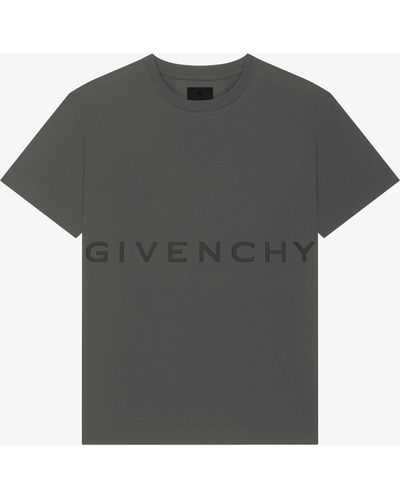 Givenchy T-shirt oversize 4G in cotone - Grigio