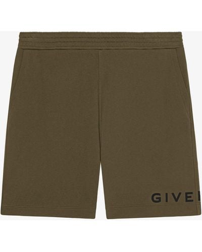 Givenchy Archetype Bermuda Shorts - Green