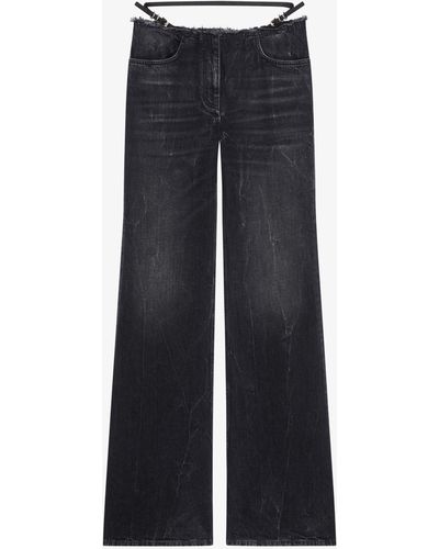 Givenchy Jeans Voyou in denim - Blu