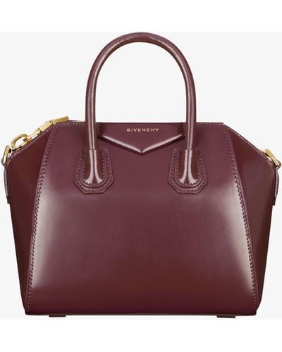 Givenchy Mini Antigona Bag In Box Leather - Multicolor