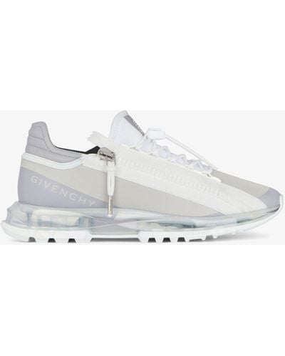 Givenchy Spectre Runner Trainers In Synthetic Leather And Fibre - White