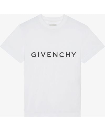 Givenchy Archetype Slim Fit T-Shirt - White