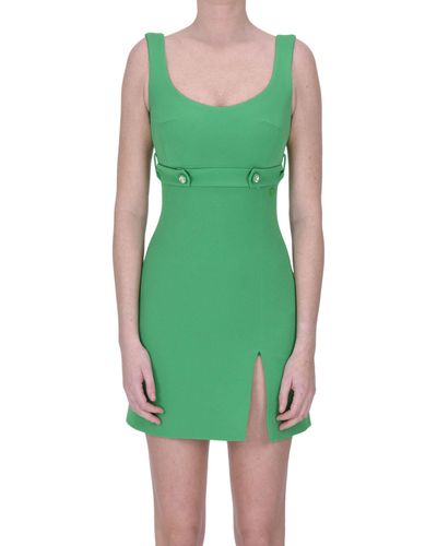 Chiara Ferragni Cady Stretch Mini Dress - Green