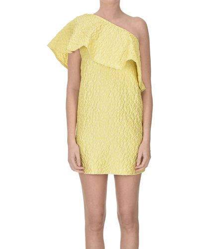 THE M.. One Shoulder Dress - Yellow