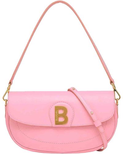 Blugirl Blumarine Leather Hobo Bag - Pink