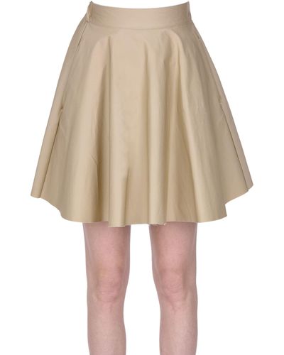 White Sand Kate Cotton Skirt - Natural