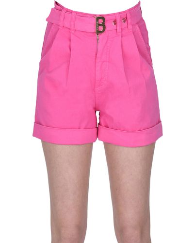 Blugirl Blumarine Denim Shorts - Pink
