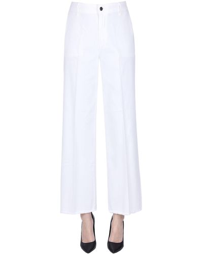 CIGALA'S Jeans stile chino - Bianco