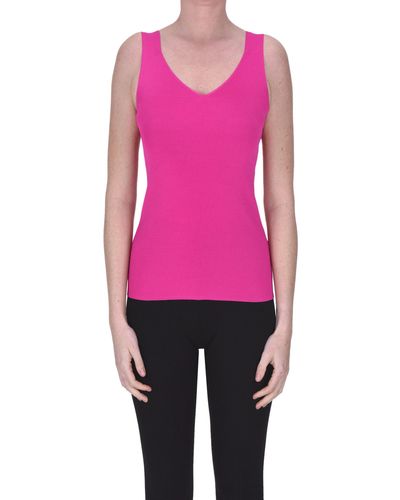 Anneclaire Viscose Tank-top - Pink