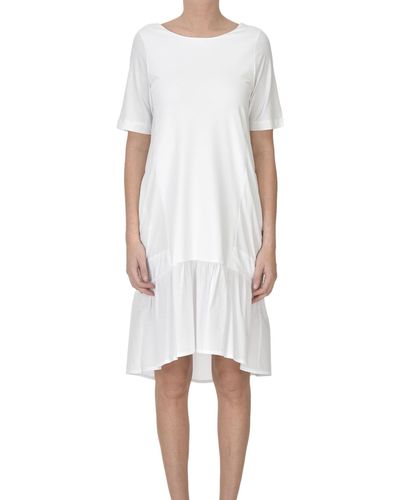 Alpha Studio Jersey Dress - White