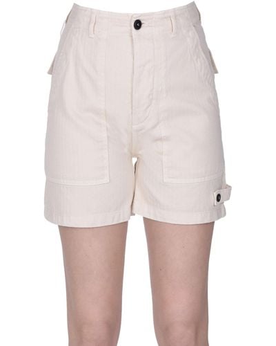 Fortela Cotton Shorts - Natural