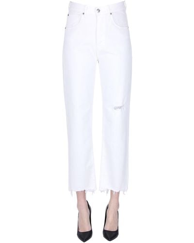 3x1 Sabina Girlfriend Jeans - White