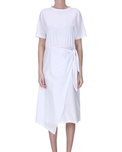 Attic And Barn Cotton Dress - White