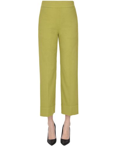 CIGALA'S Cropped Pants - Yellow