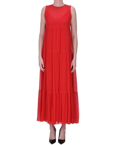 Max Mara Studio Fago Dress - Red