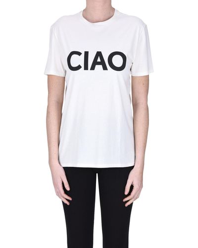6397 T-shirt Ciao - Bianco