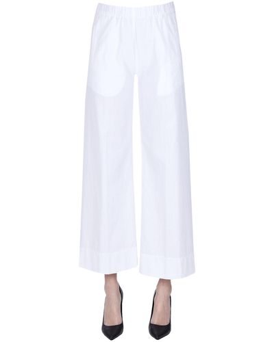 TRUE NYC Pantaloni in cotone - Bianco
