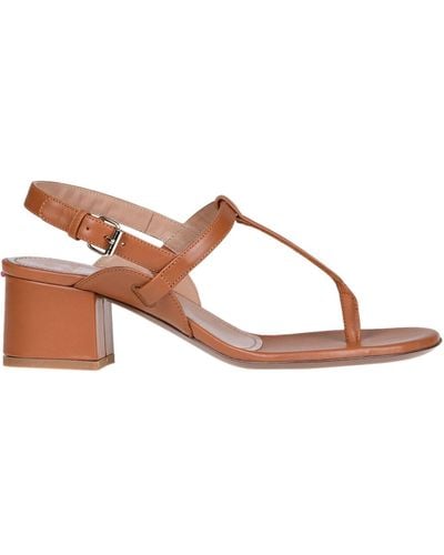 LAC Leather Sandals - Brown
