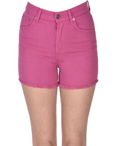 Dondup Stella Denim Shorts - Pink