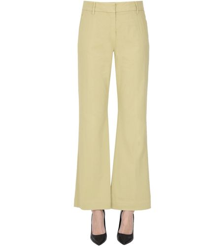 True Royal Cotton Chino Pants - Yellow