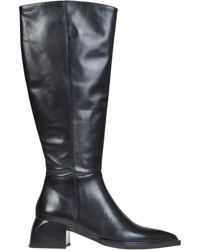 Vagabond Shoemakers Brushed Leather Boots - Black