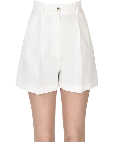 Pinko Sorridente Shorts - White