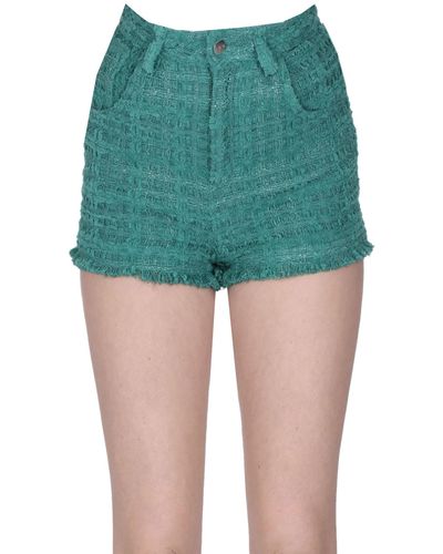 IRO Tweed Shorts - Green