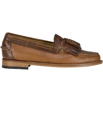 G.H. Bass & Co. Ester Pull Up Loafers - Brown