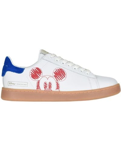 MOA Sneakers Peekaboo Mickey Mouse - Bianco