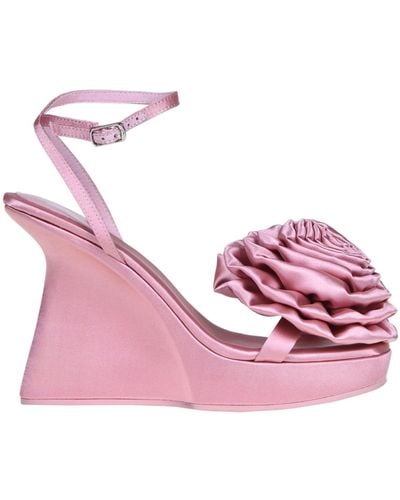 Jeffrey Campbell Hibiscus Sandals - Pink