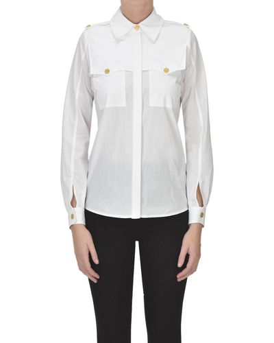 Elisabetta Franchi Cotton Shirt - White