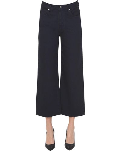 TRUE NYC Cropped Jeans - Blue