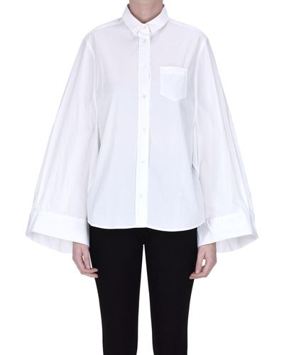 Roberto Collina Cotton Wide Shirt - White