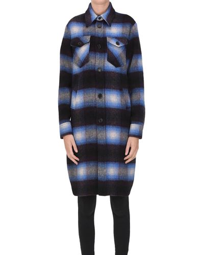 Department 5 Cappotto stile camicia - Blu