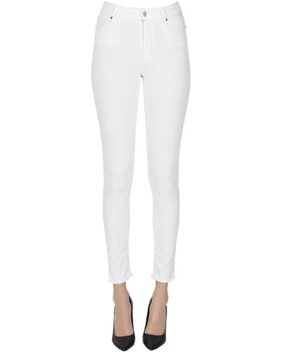 Replay Luzien Skinny Jeans - White