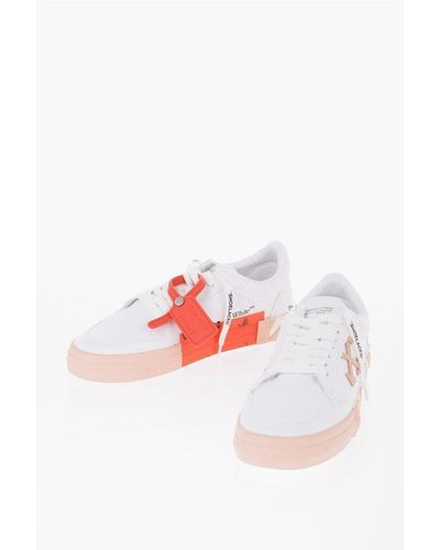 Off-White c/o Virgil Abloh Vulcanized Low Trainers With Embroidered Arrow