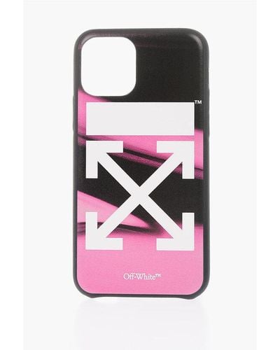 Off-White c/o Virgil Abloh Arrow Liquid Melt Iphone 11Pro Case - Pink