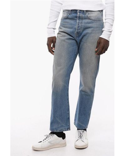 1989 STUDIO Regular Fit 702 Jeans With Studio Print On The Back 21Cm - Blue
