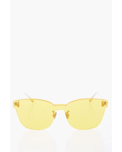 Dior Metal Frame Colour Quake 2 Sunglasses - Yellow