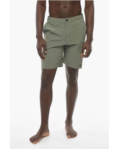 Nike Swim Dri-Fit Merge Shorts With 3 Pockets - Green