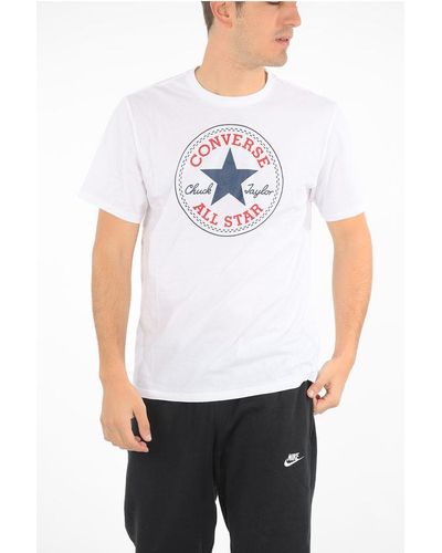Converse All Star Printed T-Shirt - White