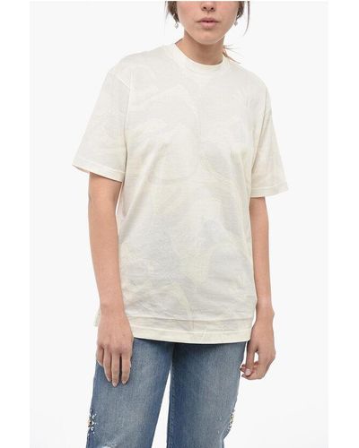 Etro Printed Crew-Neck T-Shirt - White