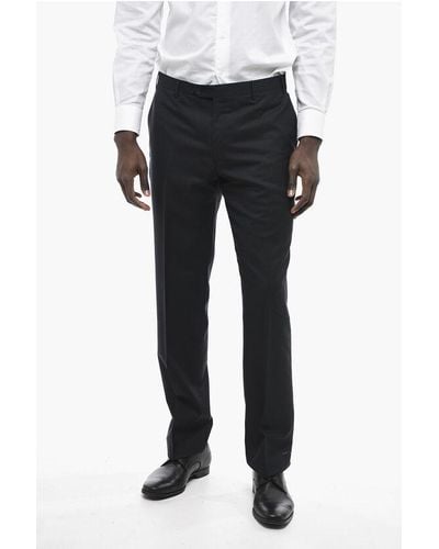 Corneliani Regular Fit Leader Trousers - Black