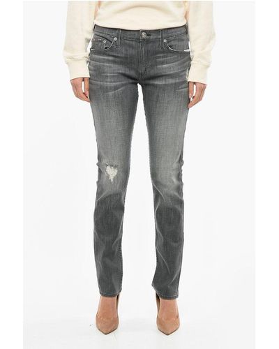 Hudson Jeans Stretch Cotton Slim Fit Skylar Jeans 17Cm - Grey