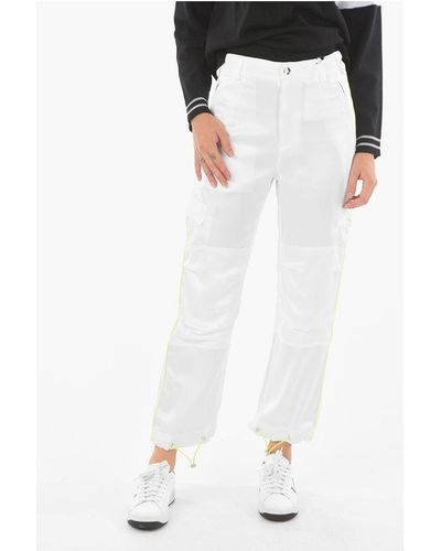 Iceberg Fluo Details Cargo Trousers - Black