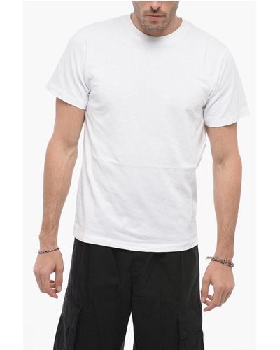 Off-White c/o Virgil Abloh Set Of 3 T-Shirts With Back Logo Print - White