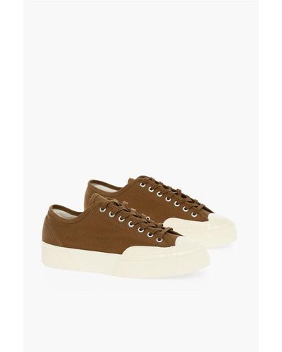 Superga Artifact Low-Top Fabric Trainers With Rubber Sole - Brown